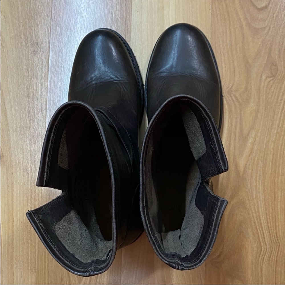 🍩🍪SOLD - FRYE WOMEN’S VERONICA DARKBROWN LEATHER - Picture 5 of 8